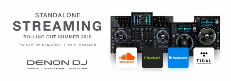 Denon DJ Launch Streaming Update for Prime Series!